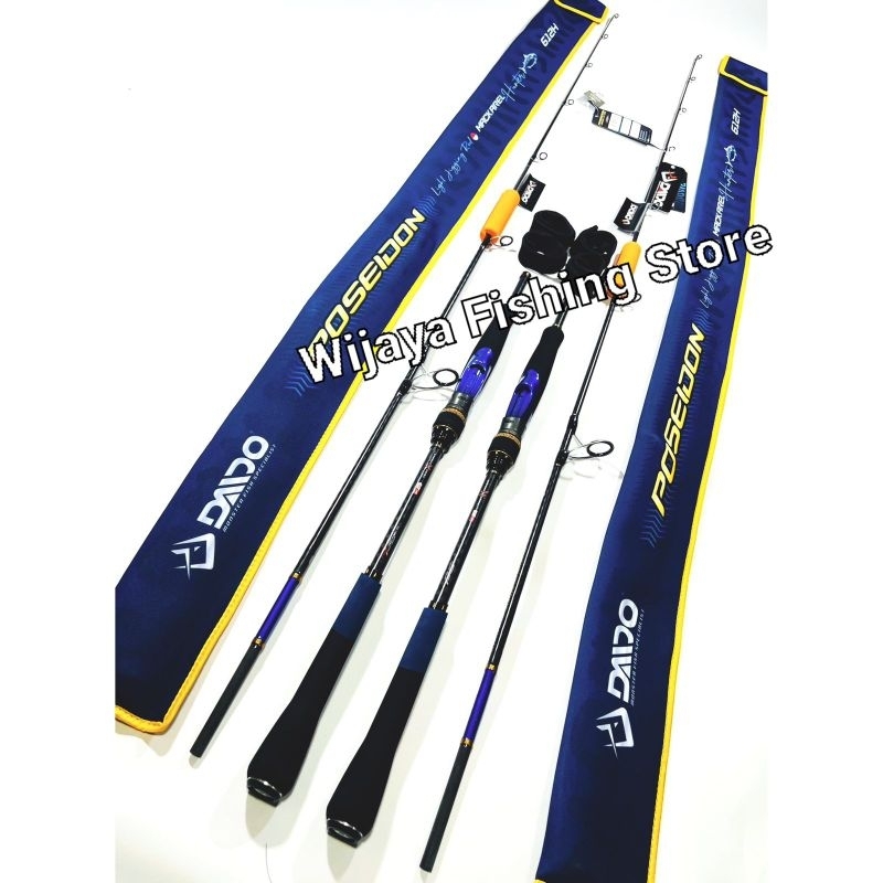 Joran Pancing Daido Poseidon Mackarel Hunter 185 FULL FUJI ALCONITE