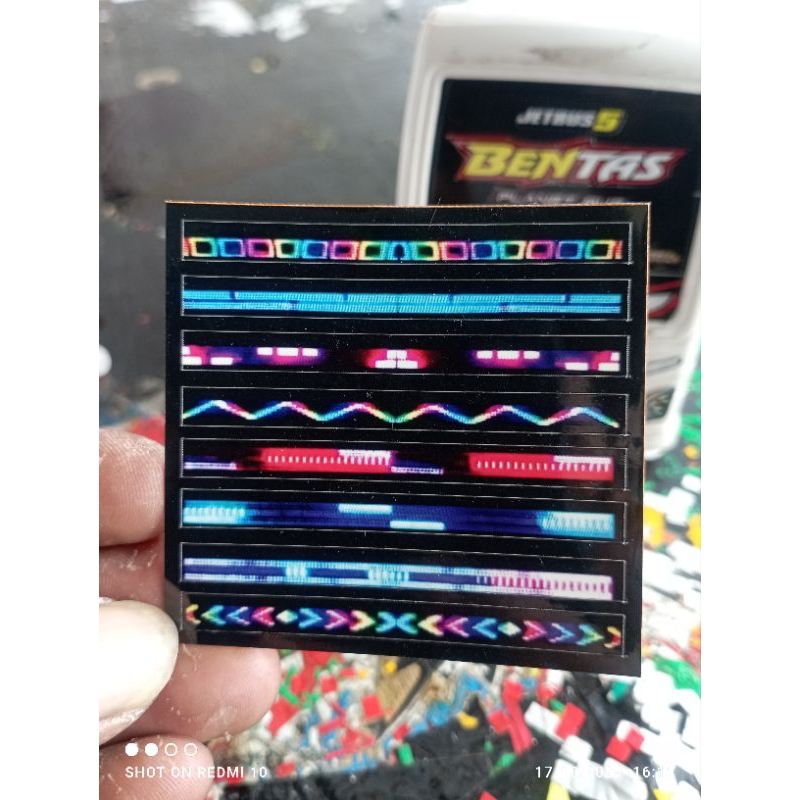 

stiker lampu RUNNING TEXT miniatur bus