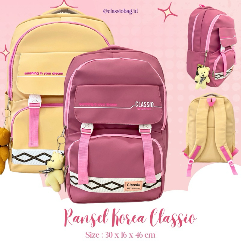 

Classiobag.id | Tas Ransel Anak Perempuan | Ransel Sekolah Lucu | Tas Import | Ransel Slop | Tas Aestethic