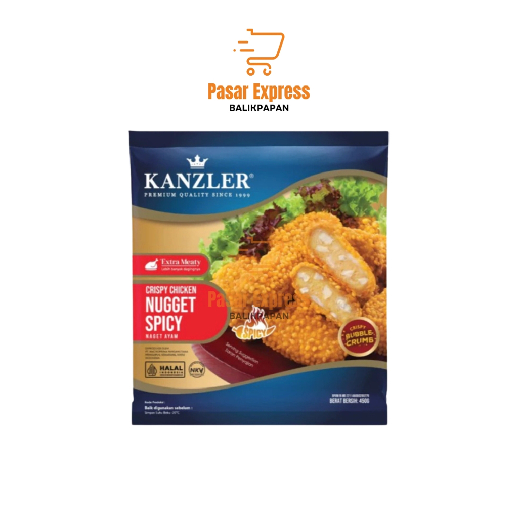 

Kanzler Crispy Chicken Nugget Spicy (450gr) - Pasar Express Balikpapan