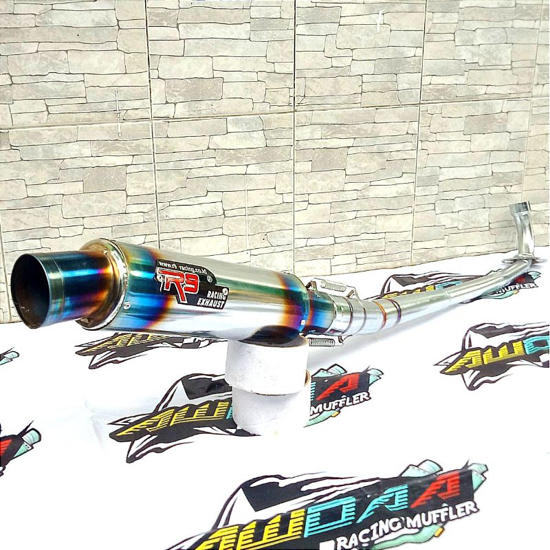 knalpot racing r9 supra jupiter vega revo absolut karisma win blade smash shogun c70 motor bebek