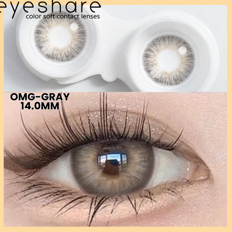 Baru Eyeshare Omg Softlens Minus 16 14mm Softlen