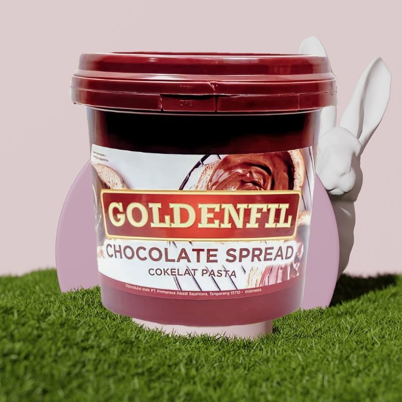 

Goldenfil Chocolate Spread 1Kg Coklat Pasta Premium Terbaik Termurah Viral