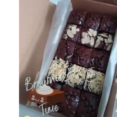 

fudgy brownies 20x10 sekat 18, bites fudgy brownies nyoklat by AA sweet bakery