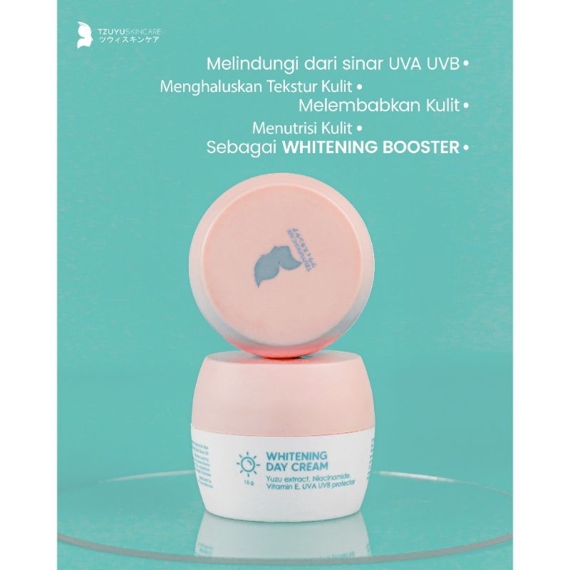 TZUYU SKINCARE WHITENING DAY CREAM HALAL BPOM YOGYAKARTA JAWA TENGAH