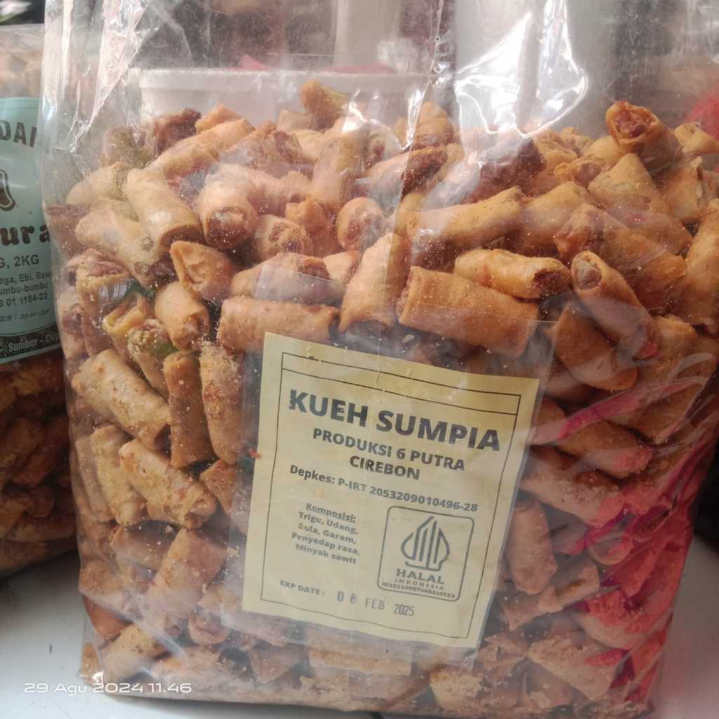 

SUMPIA UDANG PREMIUM 500gram ASLI KHAS CIREBON-COD