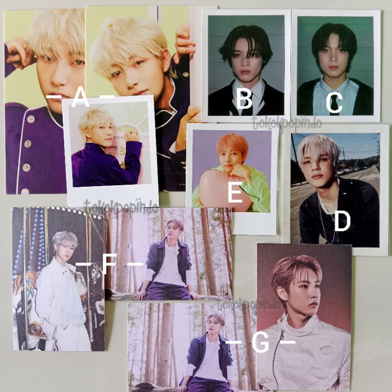 NCT DREAM RENJUN HAECHAN JENO CHENLE istj introvert extrovert pola sg22 sg21 cashbee ch postcard pho