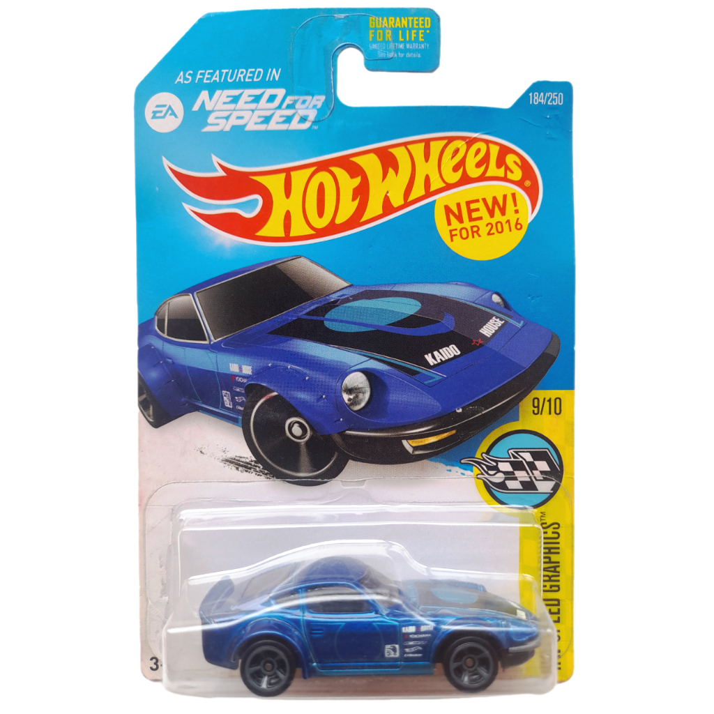 Hot Wheels Nissan Fairlady Z Need For Speed US Card Akta
