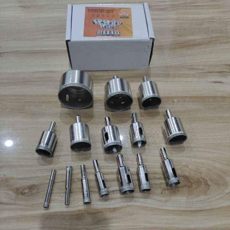 Mata Bor Hole Saw Set Kaca dan Keramik