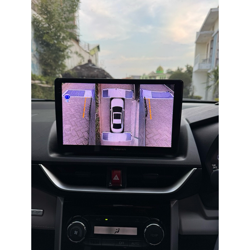 Paket Headunit Android & Camera 360 Ram 4GB