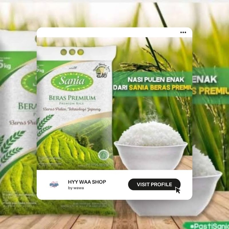 

Sania Beras Premium 5KG