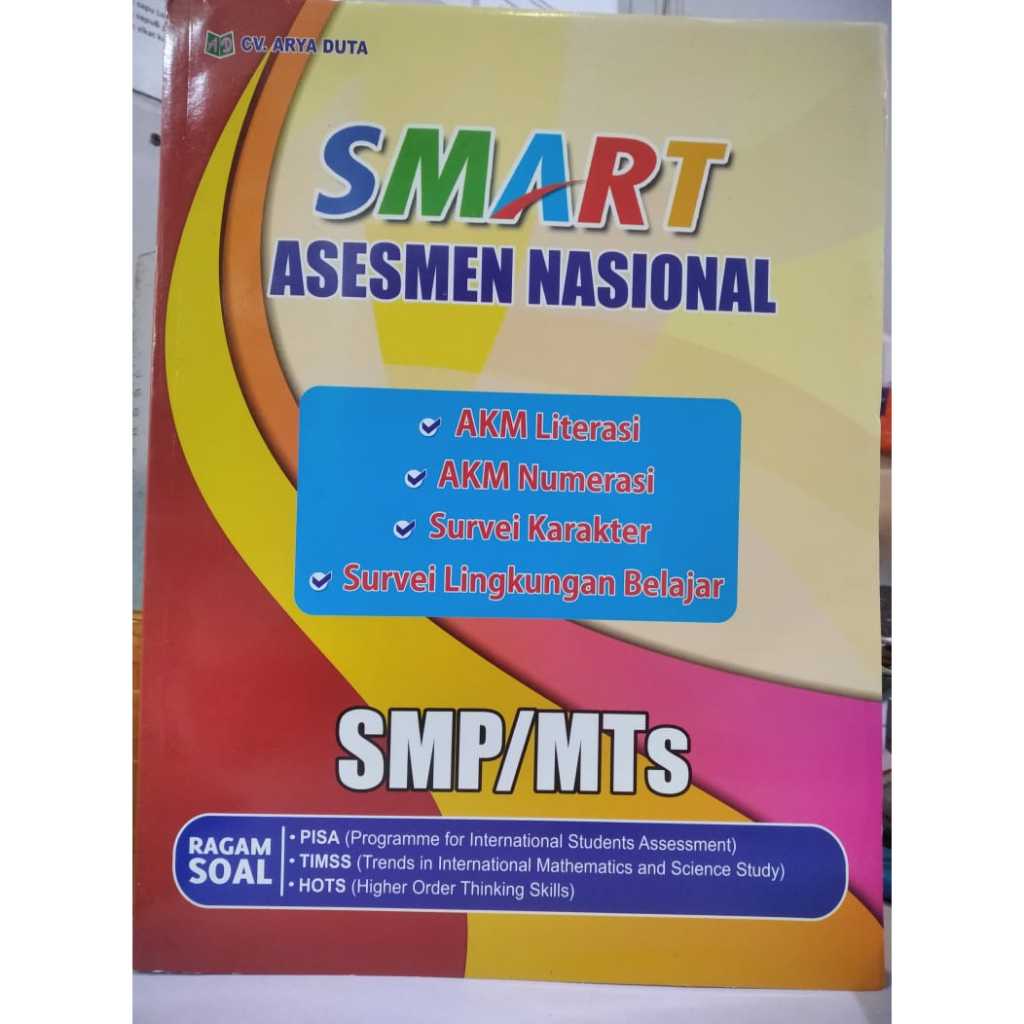 BEST SELLER ORIGINAL SMART ASESMEN NASIONAL SMP - TIM ARYA DUTA - CV. ARYA DUTA