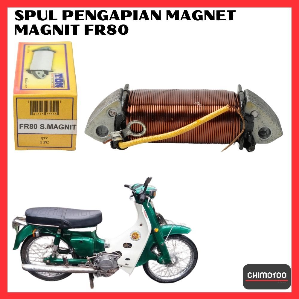 Spull Spul Sepul Spol Pengapian Api Epi Magnit Magnet Mahnet Suzuki Fr80 Fr 80