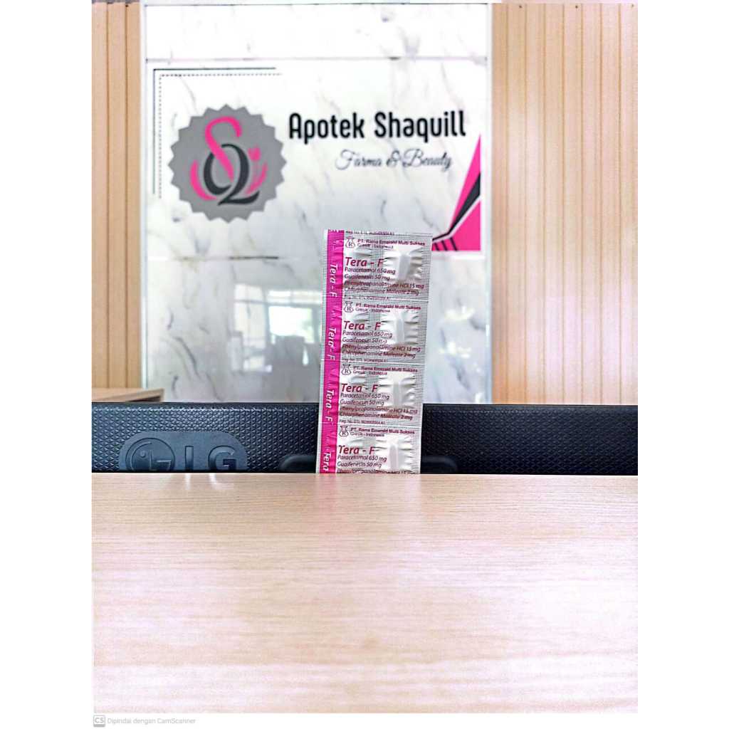 Tera F 10 Kaplet/ pilek/ batuk/ panas