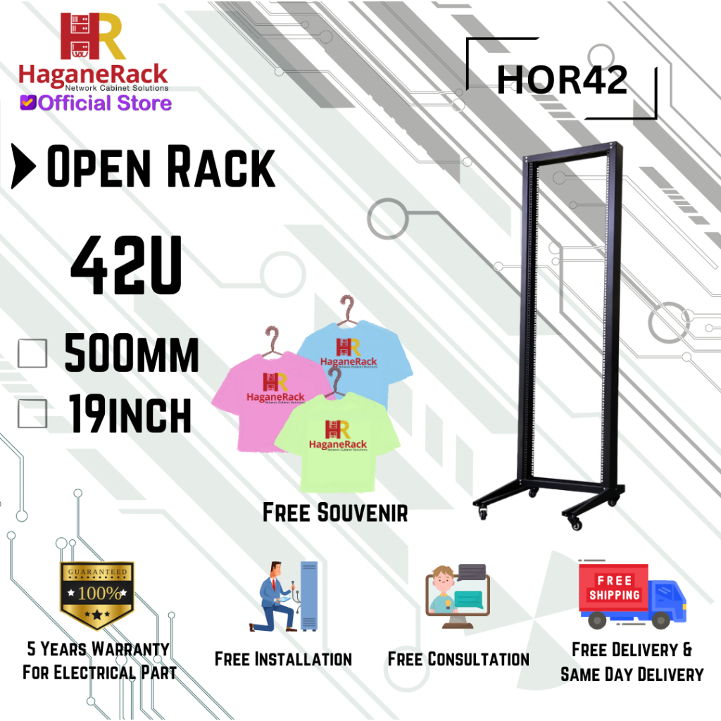 OPEN RACK 42U - HaganeRack - Rack Server