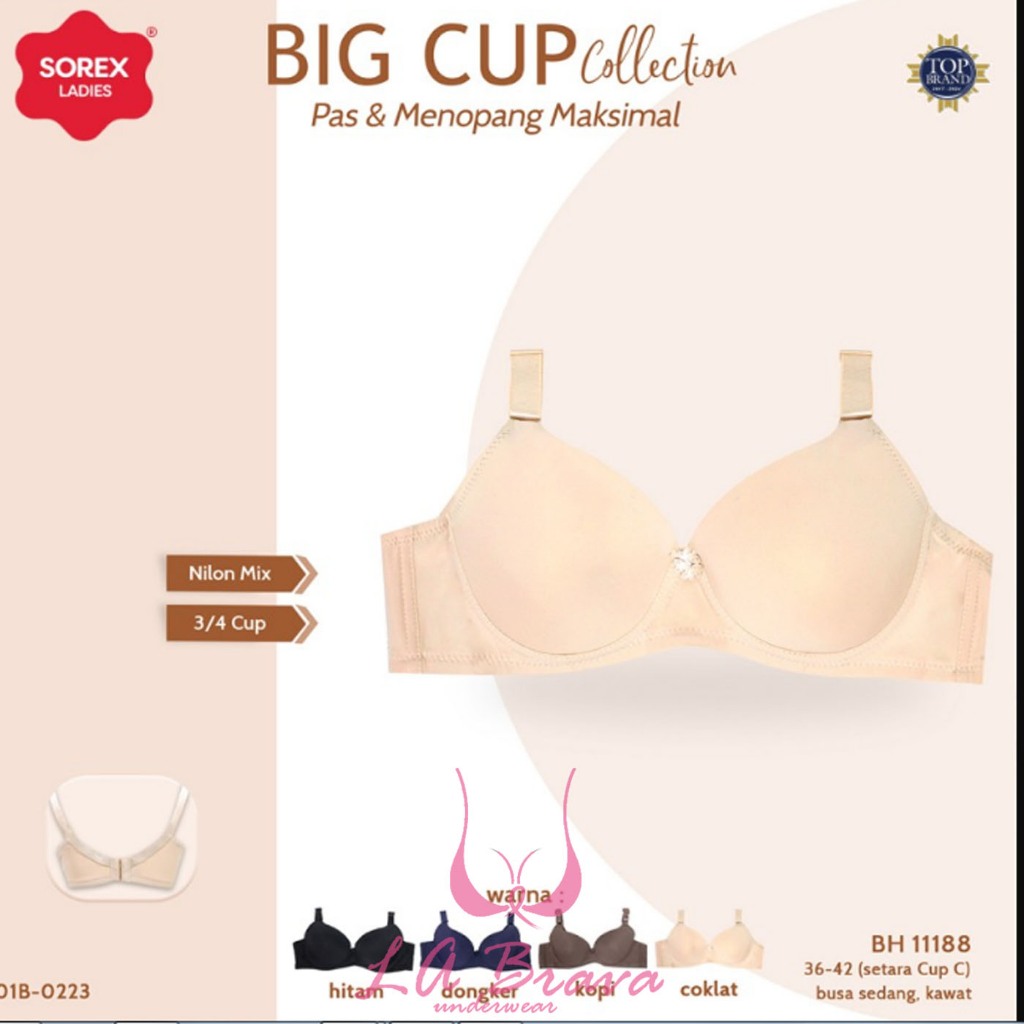 Bra Big Cup C/ Top Bra / Sorex 11188 C Original