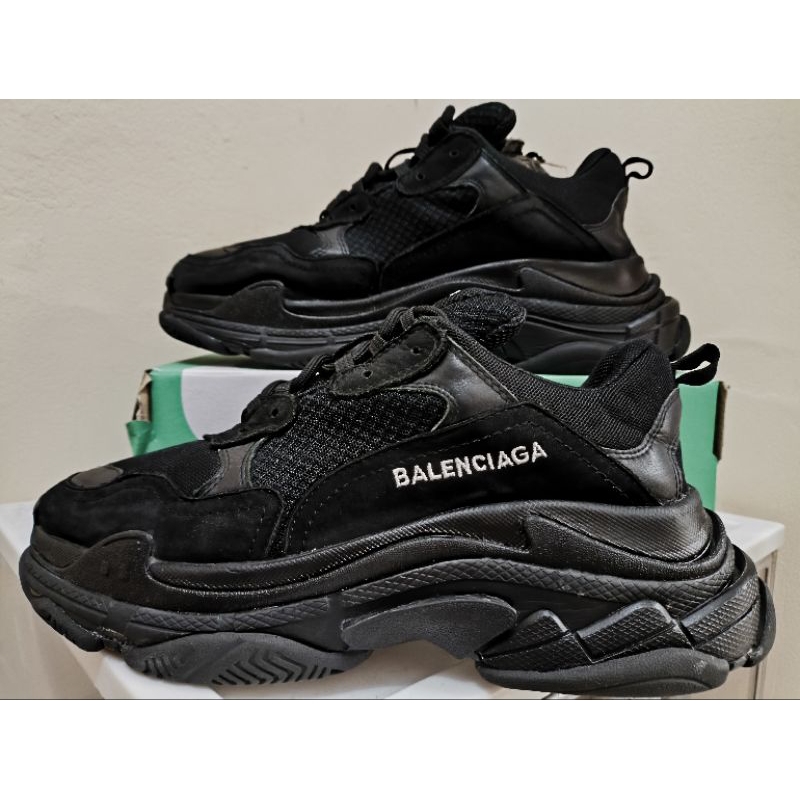 Sepatu BALENCIAGA full Black