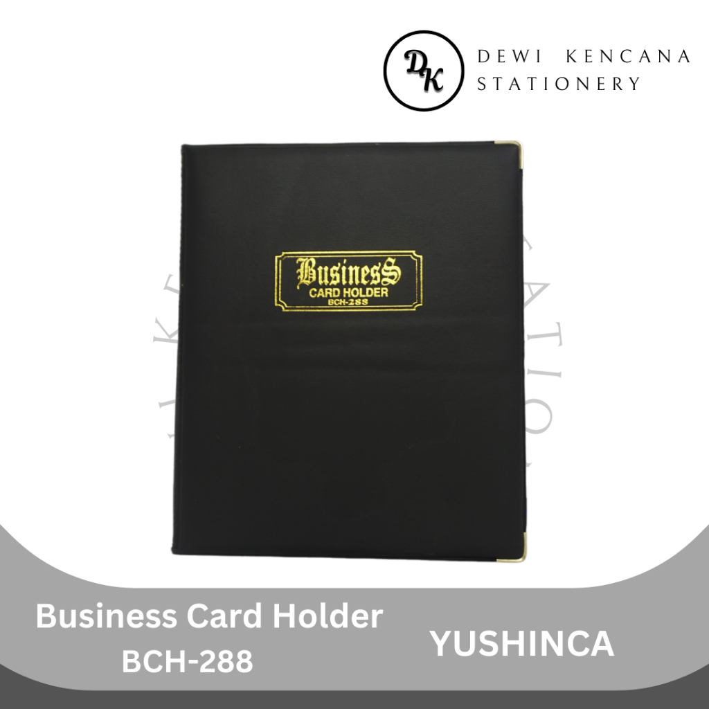 

Business Card Holder 288 YUSHINCA / Name Card Holder / Tempat Kartu Nama JunDW