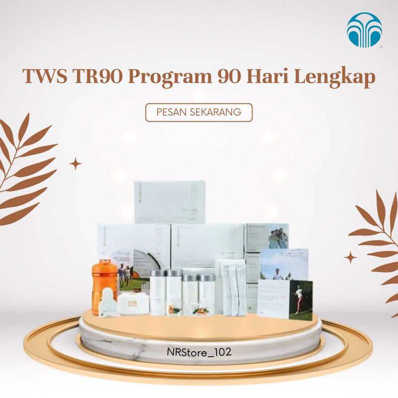 Paket Diet TWS TR90 Suplement Program 90 Hari Lengkap EXP 2025