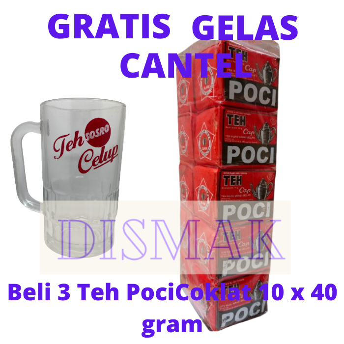 

Teh Poci Coklat 10 x 40 Grm