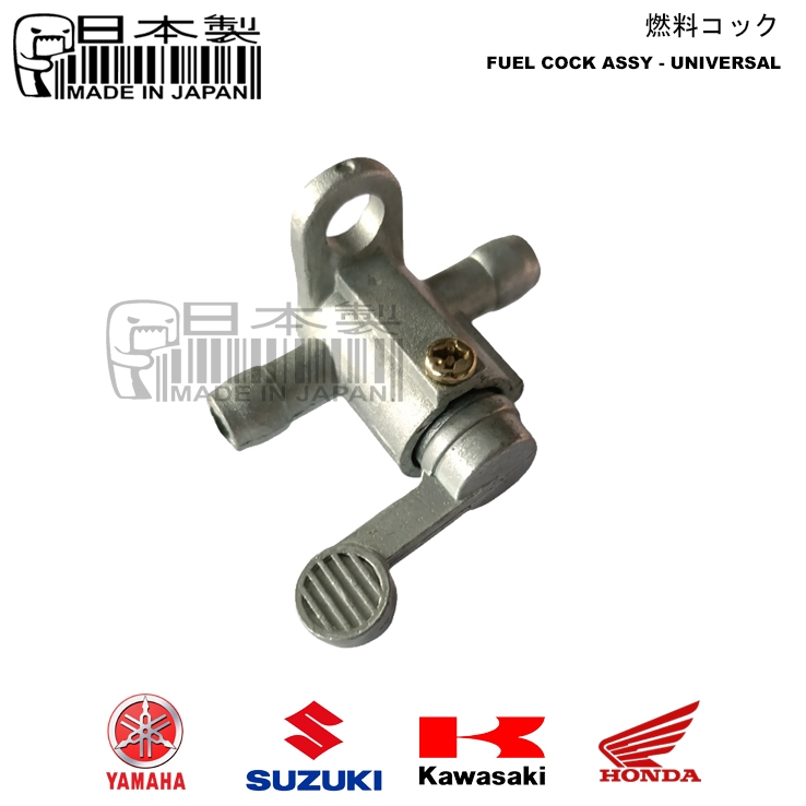 MIJ Made In Japan Fuel Cock Assy kran bensin universal  kran bensin buka tutup sepeda motor