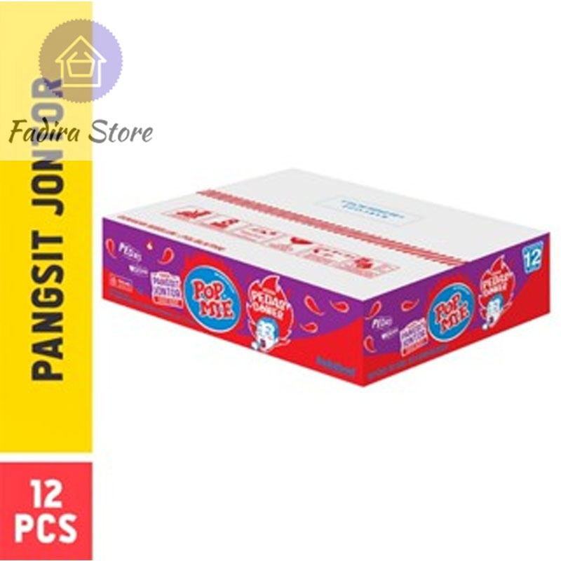 

Mie Instan Murah Pop Mie Pedas Pangsit Jontor 75gr (1dus)