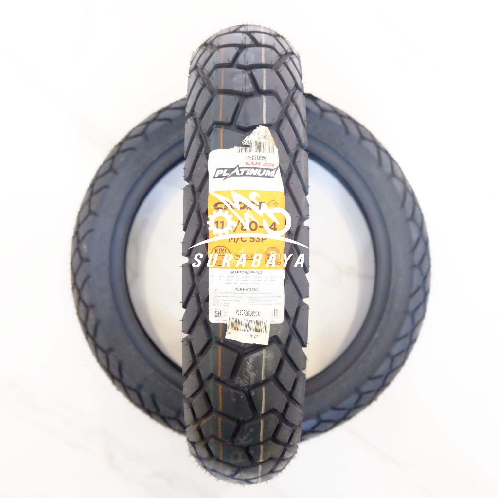 Ban Tubeless Corsa 110/80-14 Platinum Cross S Matic ADV 150 Vario Beat Mio X Ride Trail Semi Trial