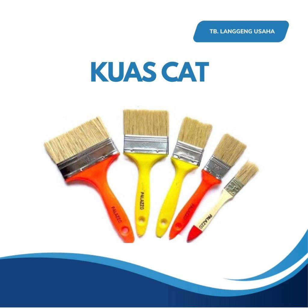 LU KUAS CAT TEMBOK DINDING PLAFOND GYPSUM GRC MINYAK KAYU BESI GAGANG KAYU MURAH 1 2 3 4 1 1/2 INCH