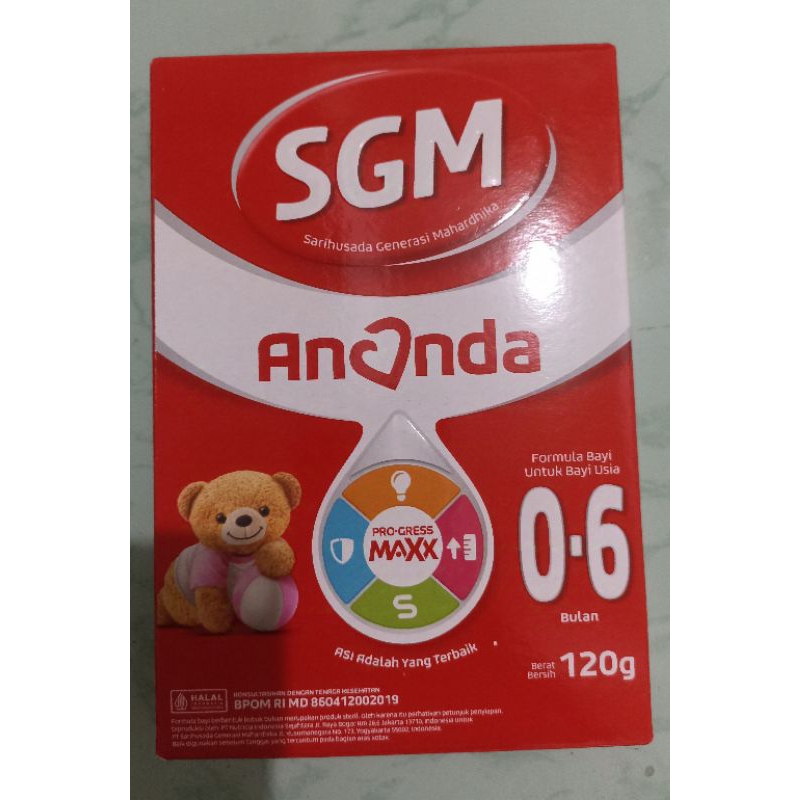 

SGM Ananda 120gr (0-6 bulan)