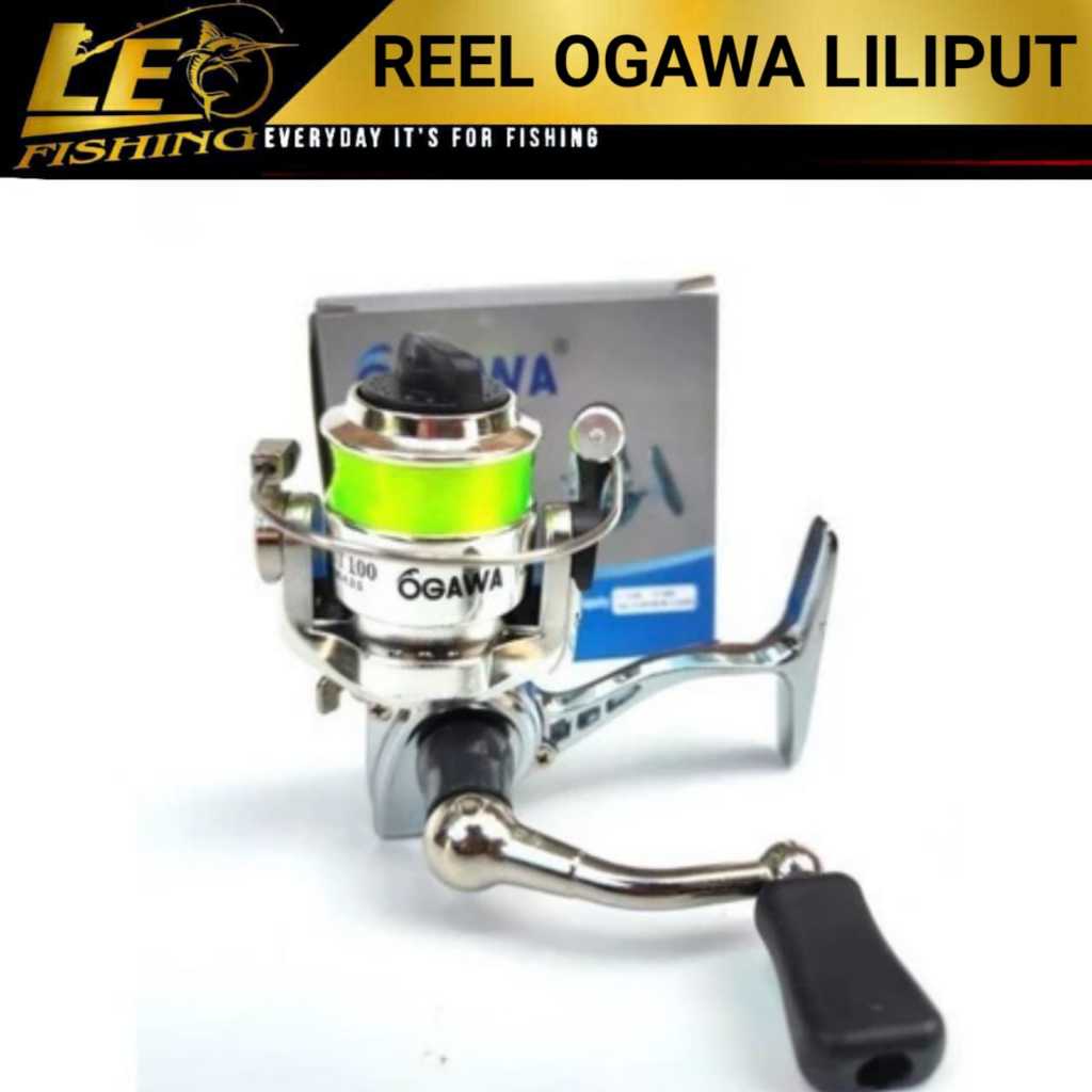 REEL OGAWA LILIPUT 100 REEL PANCING TERLARIS REEL MINI TERLARIS