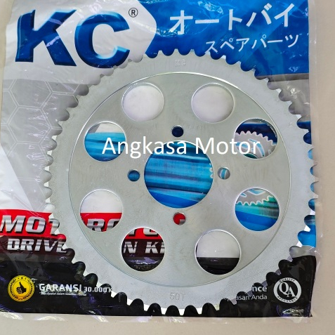 Gear Gir Belakang SATRIA SMASH 50T FU RC SHOGUN 50T Suzuki Tornado Shogun Satria FU 50T KC MAHKOTA