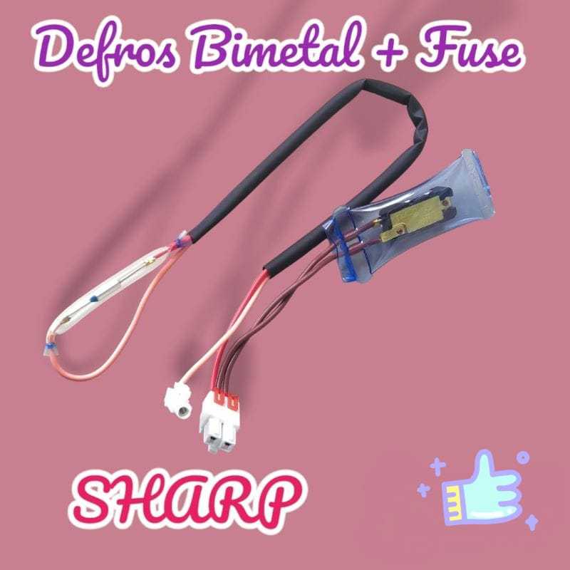 Fuse Defrost Kulkas Sharp 2 Pintu Pius Bimetal Sharp Defross