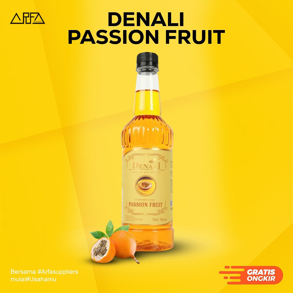 

sirup premium denali passion fruit