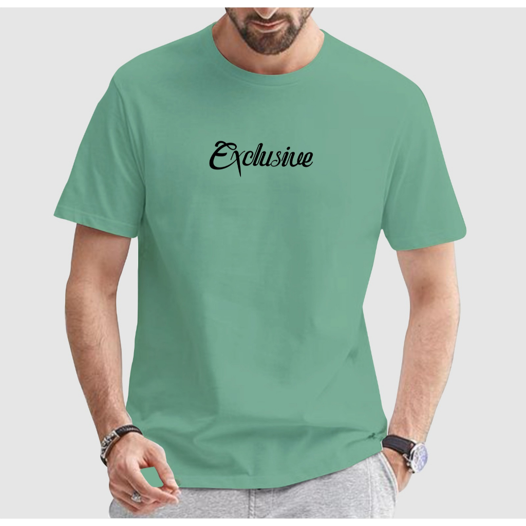 kaos oblong dewasa lengan pendek kaos oblong distro motif simpel tulisan