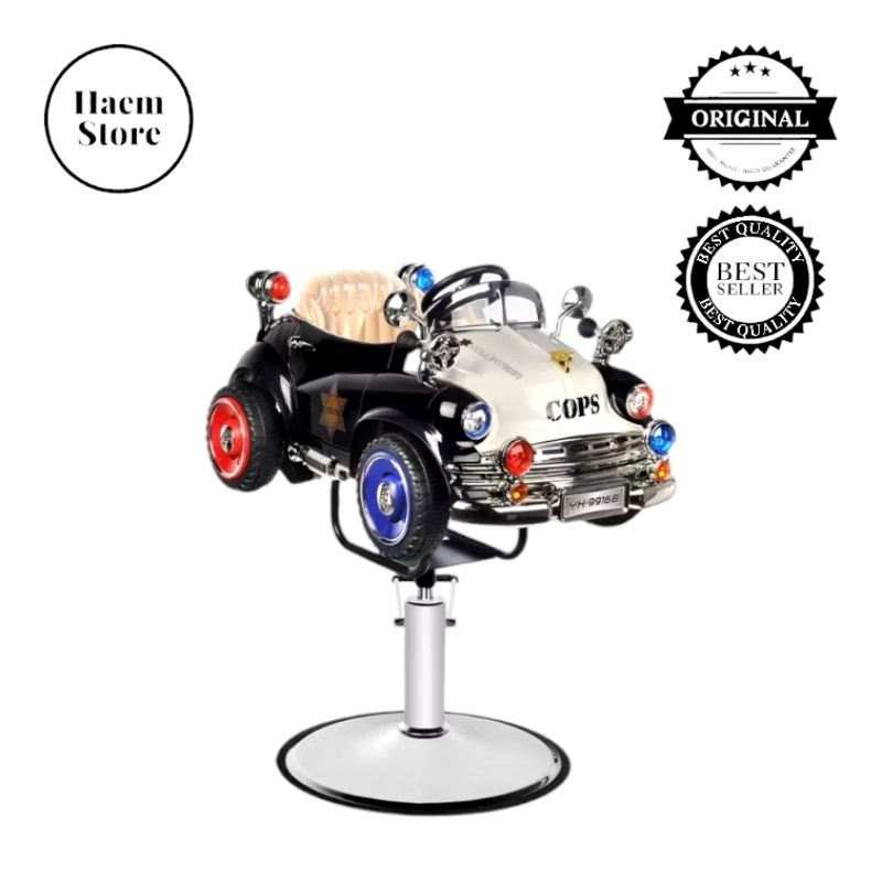 Kursi Barbershop Anak Hidrolik Mobil-Mobilan Kursi Barbershop Salon Pangkas Rambut