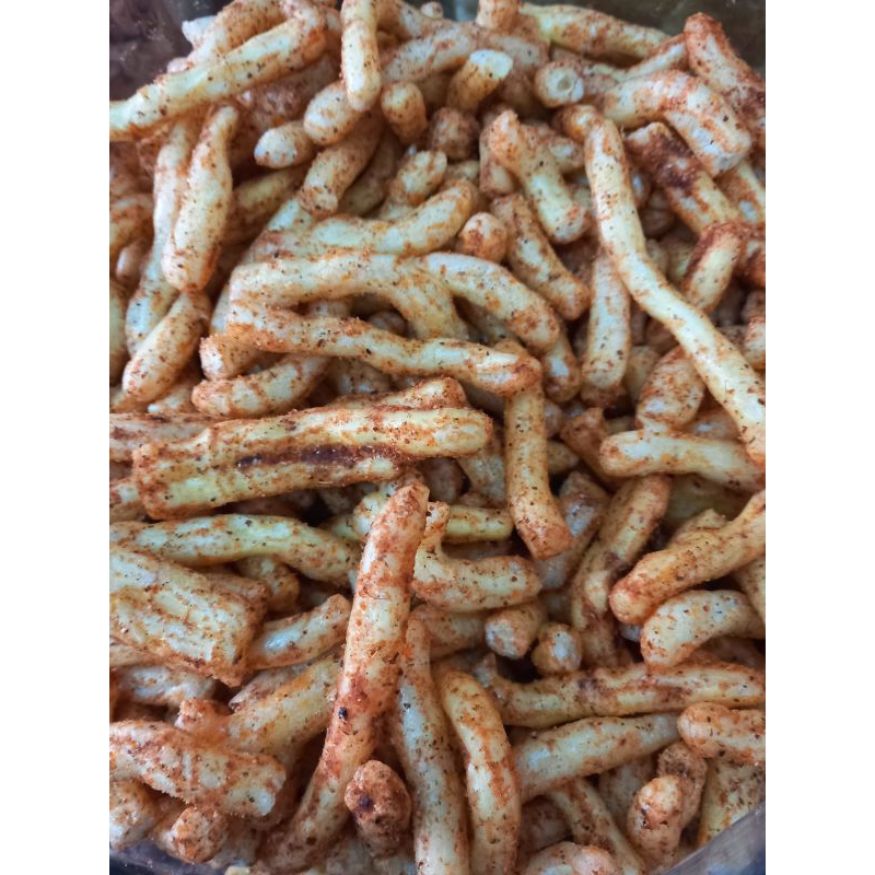 

TSG Kerupuk Gurilem Kuning Pedas 500g