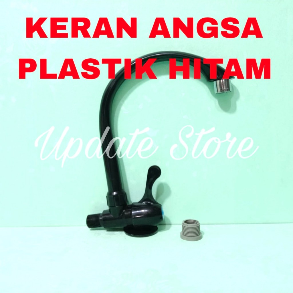 Keran Angsa Plastik Hitam