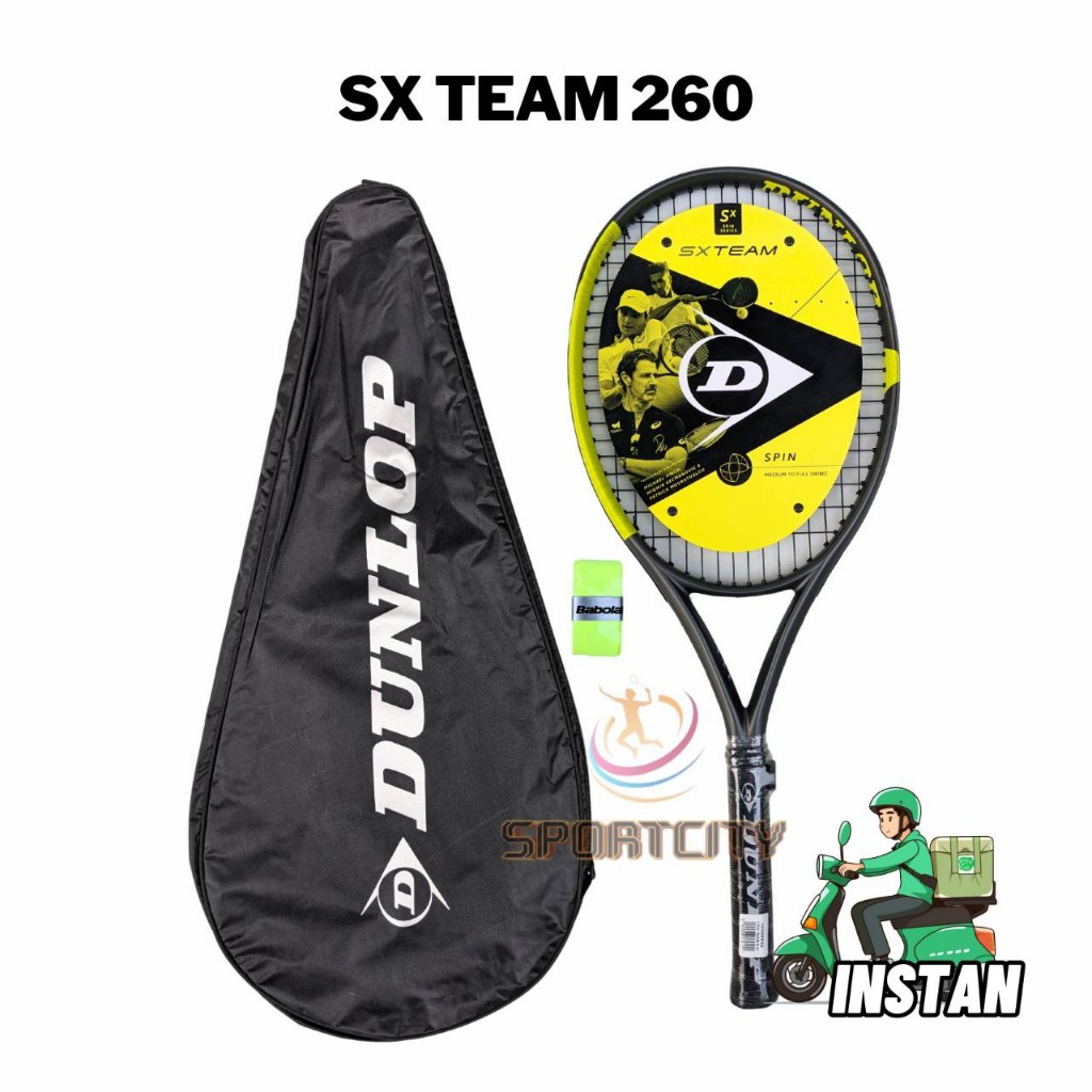 Raket Tenis Dunlop SX TEAM SRIXON 105sq (260g/280g) Original