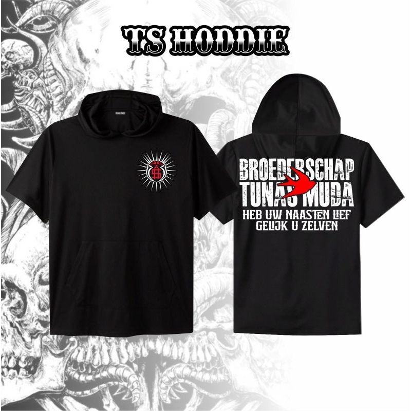 TS Hoodie PSHW Broederschap Tunas Muda Heb Uw Naasten Sablon DTF Desain Terbaru by Foxcloth