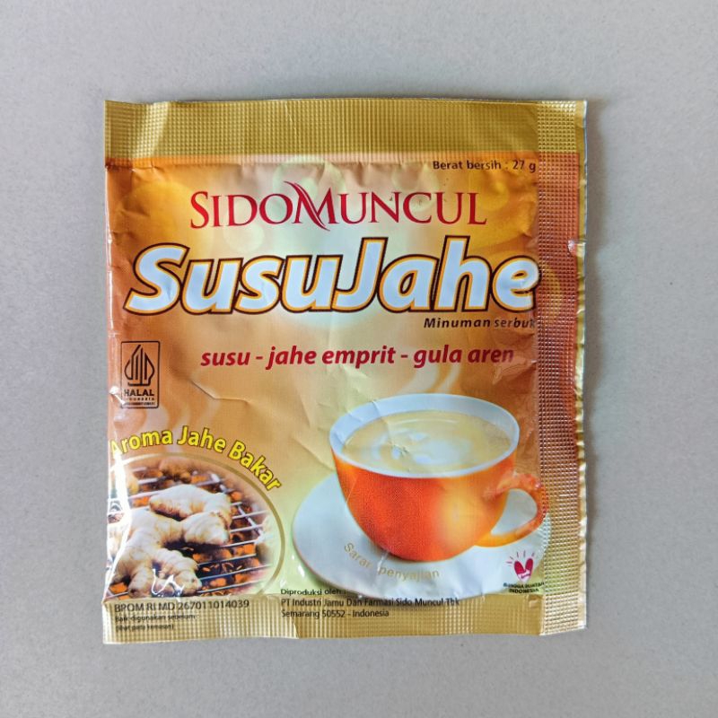 

Susu Jahe Sidomuncul (10pcs)