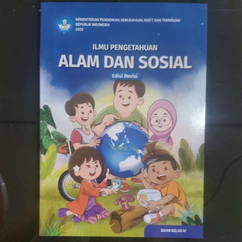 

Buku pelajaran ilmu pengetahuan alam dan sosial edisi revisi kurikulum merdeka untuk kelas 4 SD/MI
