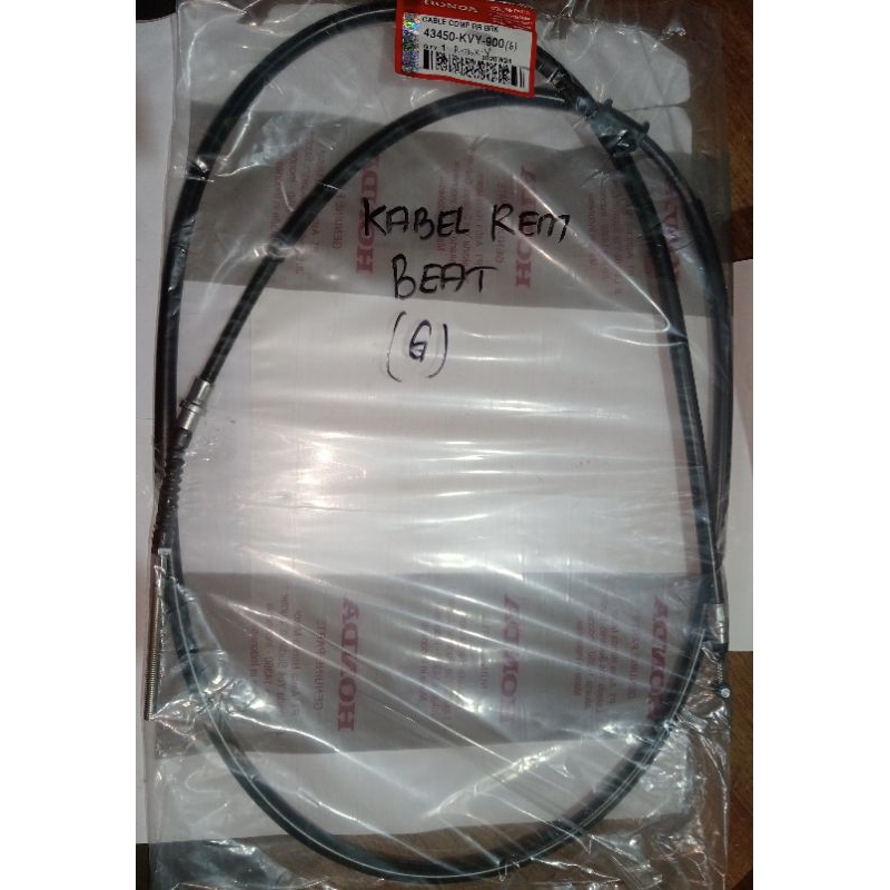 Kabel Rem Beat Karbu Scoopy Karbu Vario 110 Karbu Spacy Karbu ORIGINAL HONDA ASLI