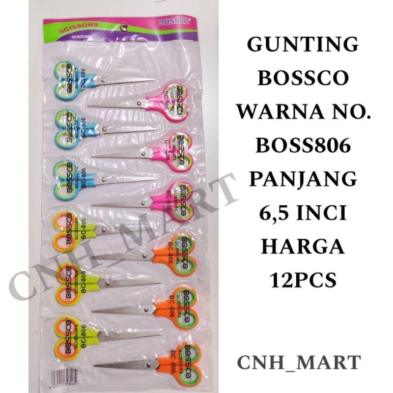 

Gunting Renceng Bosco Warna - Warni 6.5 Inch Panjang 806