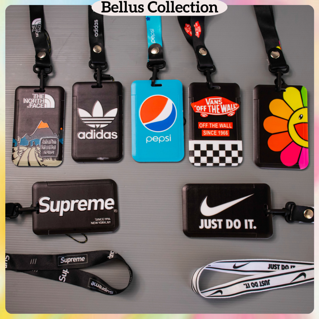 

ID CARD 2 SISI MODEL ✨COOL BRAND✨ - LANYARD - TANDA PENGENAL - NAME TAG LANYARD HOLDER PVC ID CARD