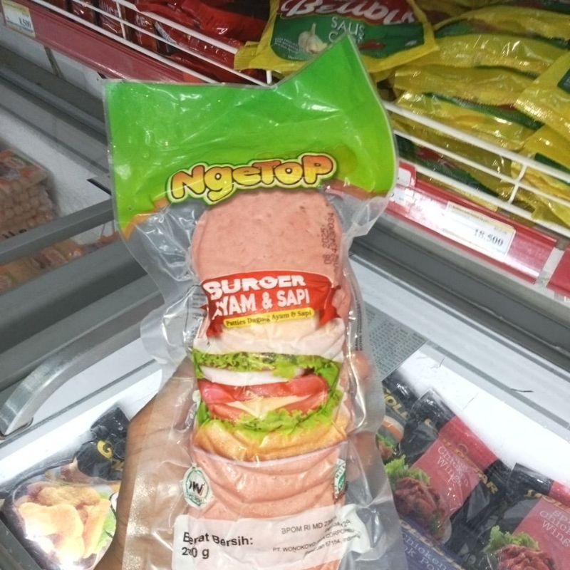 

Ngetop burger 280gr