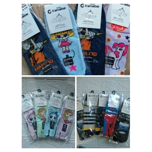Kaos kaki jempol anak laki-laki dan perempuan/kaos kaki karakter/kaos kaki anak tk termurah