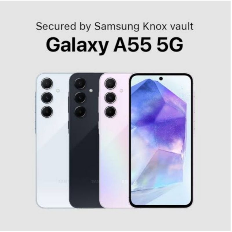 HP SAMSUNG GALAXY A55 5G 8/128 GB - SAMSUNG A55 5G GARANSI RESMI