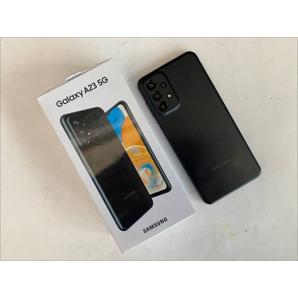 SAMSUNG GALAXY A23 5G 6/128GB SECOND HP BOX GARANSI