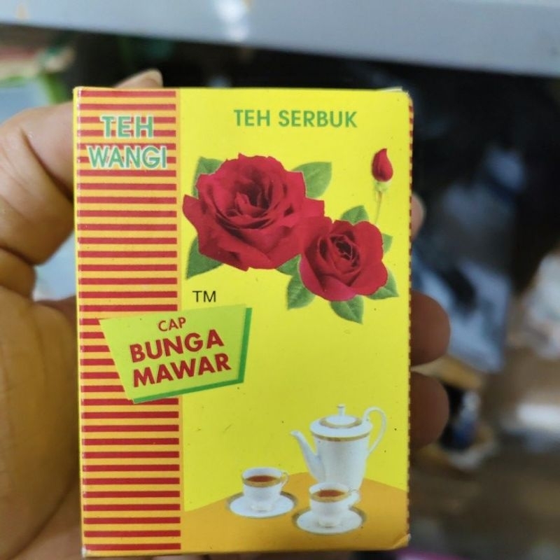 

Teh Serbuk mawar / Teh bubuk cap Bunga Mawar 50gr