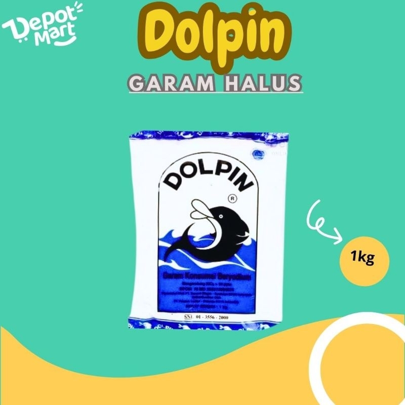 

GARAM DOLPIN @ 1 KG BUNGKUS DEPOT KULINER - DEPOT MART